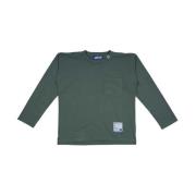 Groene Heavy Weight Longsleeve T-shirt Mihara Yasuhiro , Green , Heren