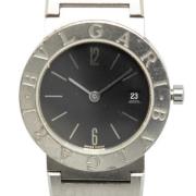 Pre-owned Glass watches Bvlgari Vintage , Black , Dames