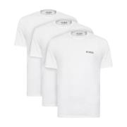 Logo T-shirt Guess , White , Heren