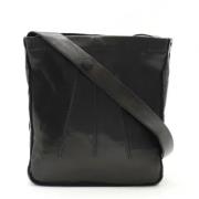 Pre-owned Leather shoulder-bags Hermès Vintage , Black , Dames