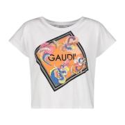 Mouwloze Top Gaudi , White , Dames