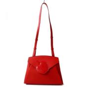 Pre-owned Leather handbags Hermès Vintage , Red , Dames