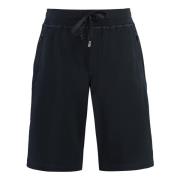 Katoenen Bermuda Shorts Dolce & Gabbana , Blue , Heren