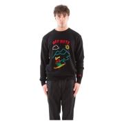 Off Piste Sweater MC2 Saint Barth , Black , Heren