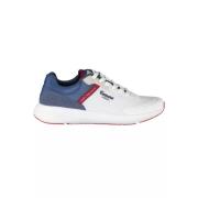 Eco lederen heren sneaker Carrera , White , Heren