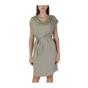 Groene Modal Blend Jurk Dames Collectie b.young , Green , Dames