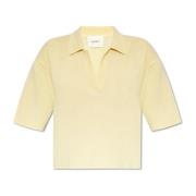 Kasjmier polo Lisa Yang , Yellow , Dames