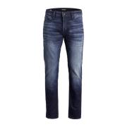 Stretch Katoenmix Jeans Collectie Jack & Jones , Blue , Heren