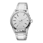 Heren Quartz Analoge Roestvrijstalen Horloge Just Cavalli , Gray , Her...