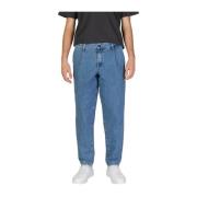 Blauwe Katoenen Regular Fit Jeans Jack & Jones , Blue , Heren