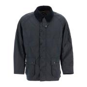 Gewaxte jas met raglanmouwen Barbour , Blue , Heren