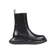 Klassieke Leren Chelsea Laarzen Rick Owens , Black , Heren