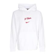 Houston Rockets Club Hoodie Wit Nike , White , Heren