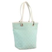 Pre-owned Canvas handbags Gucci Vintage , Blue , Dames