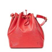 Pre-owned Leather louis-vuitton-bags Louis Vuitton Vintage , Red , Dam...