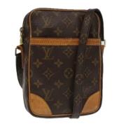 Pre-owned Canvas louis-vuitton-bags Louis Vuitton Vintage , Brown , Da...