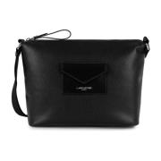 Ritssluiting Crossbody Tas Maya 517-84 Lancaster , Black , Dames