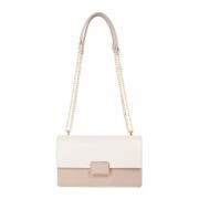 Alpheus Schoudertas Beige/Ecru Valentino by Mario Valentino , White , ...