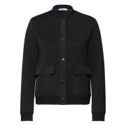 Moderne Blouson Jas met Opstaande Kraag Cecil , Black , Dames