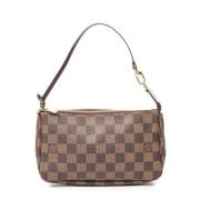 Pre-owned Fabric handbags Louis Vuitton Vintage , Brown , Dames