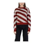 Gebreide Trui Mix Herfst Winter Vero Moda , Red , Dames