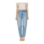 Katoenmix Jeans Collectie Only , Blue , Dames