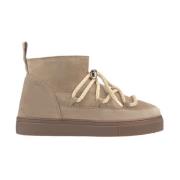 Classic Lage Sneaker Inuikii , Beige , Dames