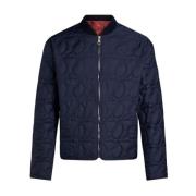 Gewatteerde Paisley Jassen Etro , Blue , Heren