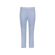 Wijde Stoffen Broek Taifun , Blue , Dames