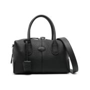 Schoudertas van Korrelleer met Logopatch Tod's , Black , Dames