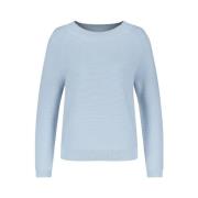 Ronde Hals Trui Gerry Weber , Blue , Dames