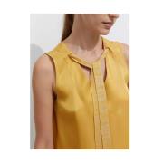 Gele Mouwloze Top Lorena Antoniazzi , Yellow , Dames