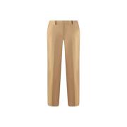 Wijde Pijp Pull-On Culottes Broek Marc O'Polo , Beige , Dames