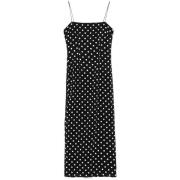 Zwarte Chiffon Pailletten Jurk Rotate Birger Christensen , Black , Dam...