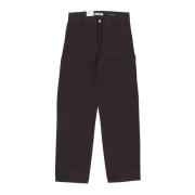 Klassieke Werkbroek Rechte Broek Carhartt Wip , Black , Dames