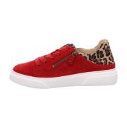 Rode Sneakers Gabor , Red , Dames