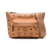 Cognac Brown Bum Bag MCM , Brown , Heren