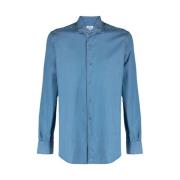 Denim Shirts Mazzarelli , Blue , Heren