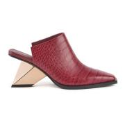 Rockit Mule II United Nude , Red , Dames