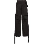 Broek met Cargo Zakken en Koordzoom Rhude , Black , Heren