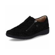 Casual Sneakers Hartjes , Black , Dames