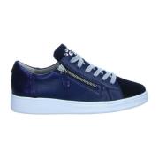 Nubuck Veterschoenen Paul Green , Blue , Dames