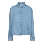 Knopen Voor Shirt Ralph Lauren , Blue , Dames