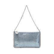 Blauwe Faux Leren Kettingtas Stella McCartney , Blue , Dames