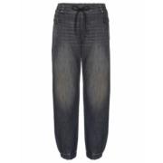 Stijlvolle Jeans Collectie Diesel , Gray , Dames