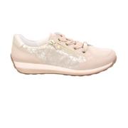 Beige Veterschoen ara , Beige , Dames