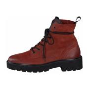 Stiefelette Twice/C. KID pumpkin/black Paul Green , Red , Dames