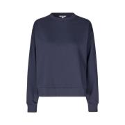 Stijlvolle Remey-M Sweater in Donkerblauw mbyM , Blue , Dames