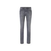 Straight Leg Jeans Delaware3 Hugo Boss , Gray , Heren