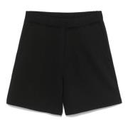 Zwarte Casual Shorts voor Mannen Dsquared2 , Black , Heren